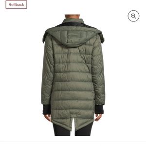 Green swiss tech jacket